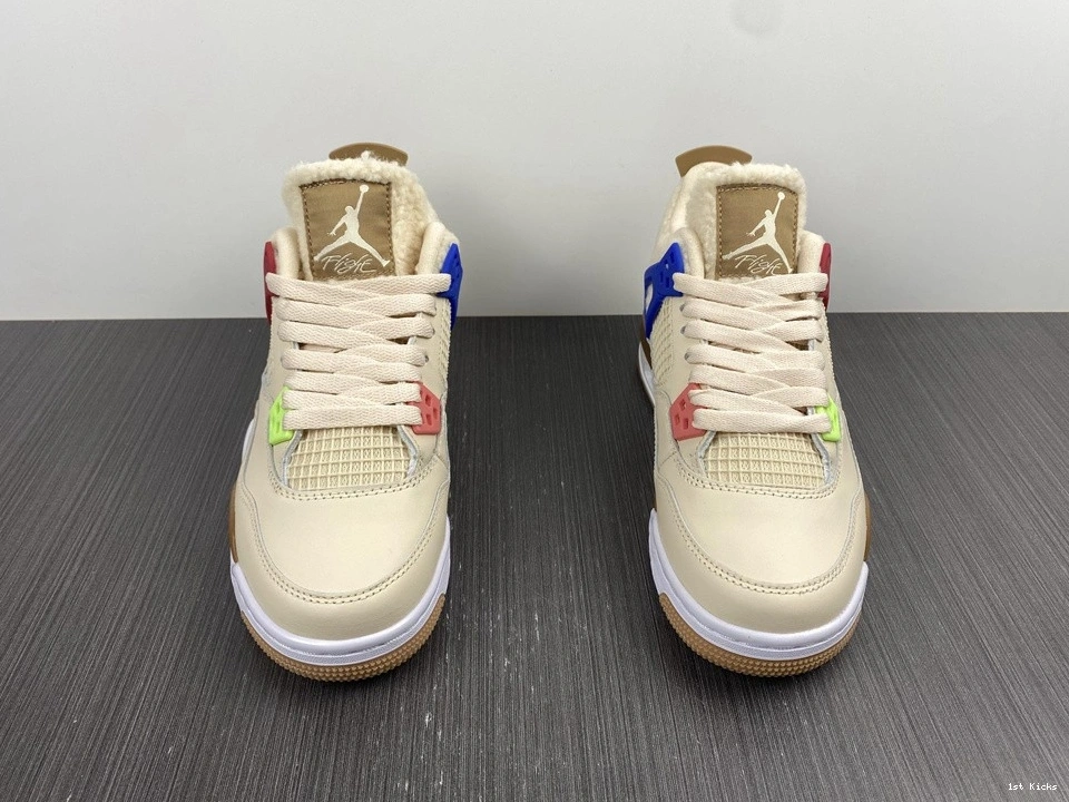 Red Blue DC0790-103 4 Jordan Shoes Air Blue Retro Beige 0225